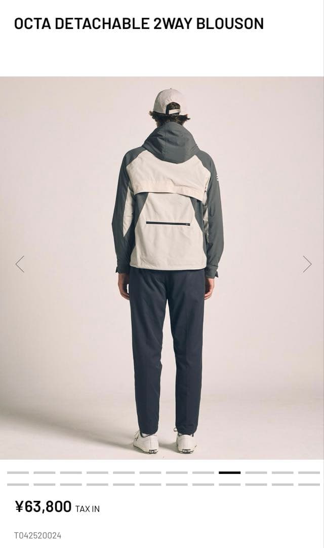 S*d様 TFW49 OCTA 2WAY BLOUSON ネイビー　Lサイズ　サ