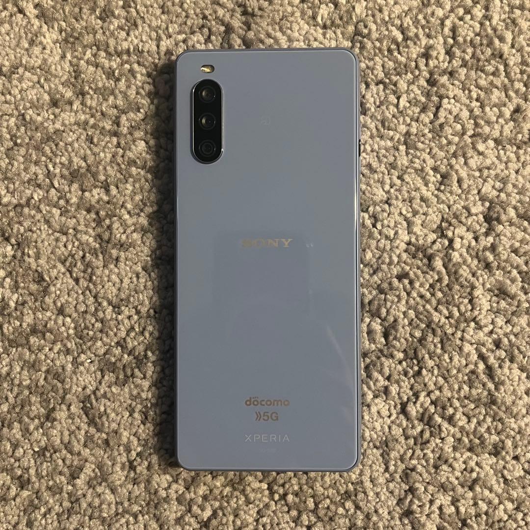 初期化済み　Sony Xperia 5G 青