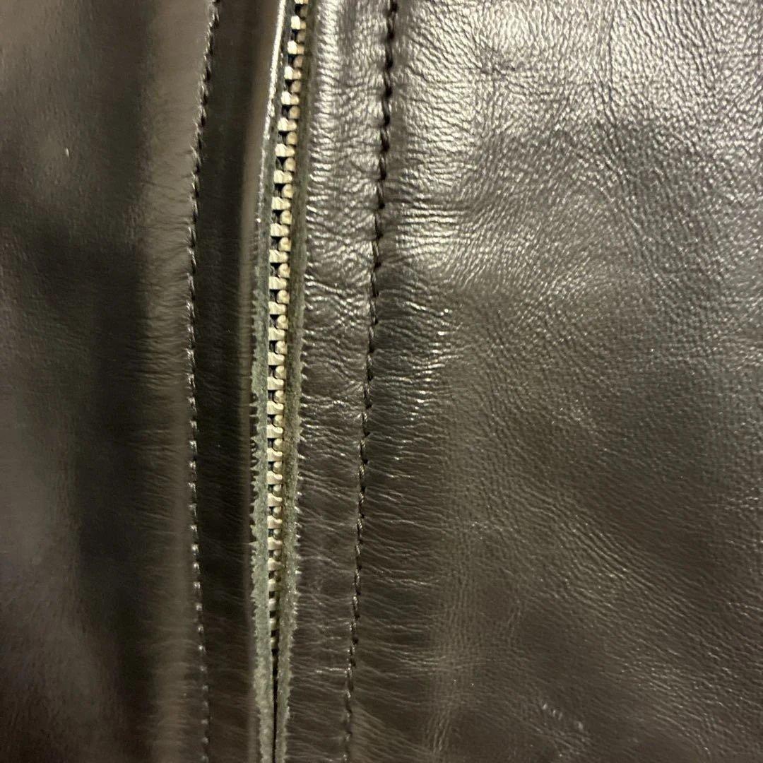 tabbed news ブラックレザージャケット