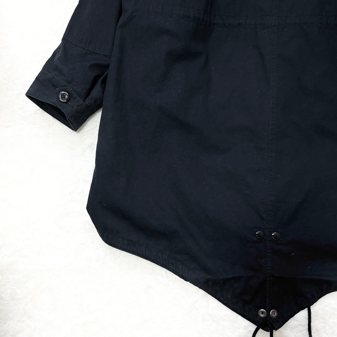 【にや】ネイバーフッド✨️10周年記念　モッズコート　ファー　取り外しフード