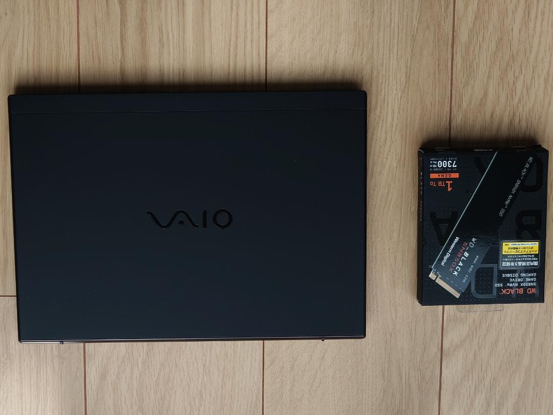 第13世代VAIO SX12 All Black Edition（LTE・5G）