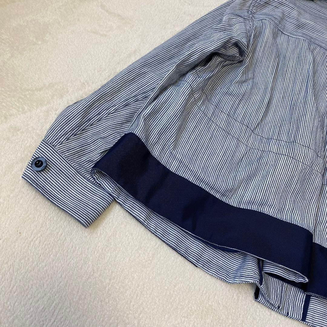 sacai ミリタリーフーデッドジャケット ブルゾン フード 取り外し可