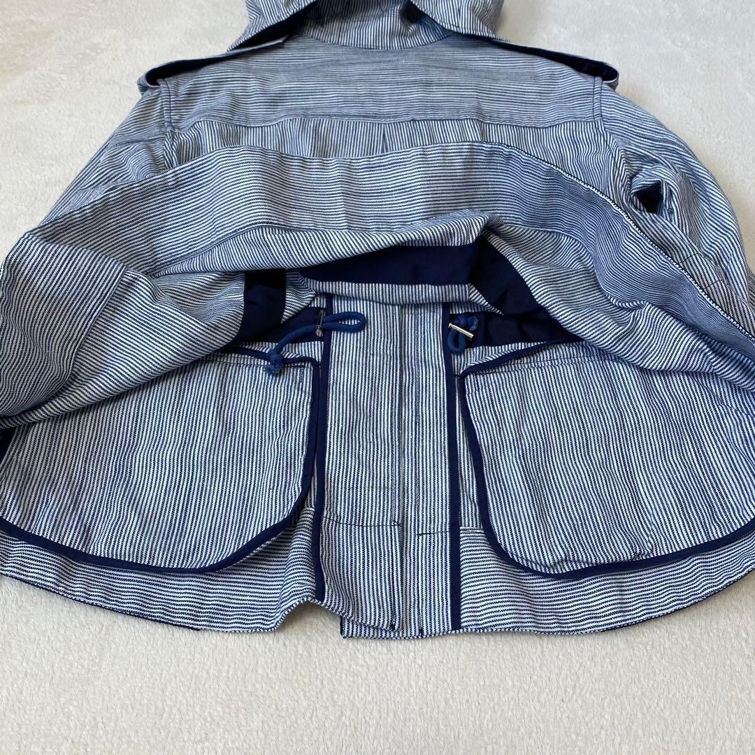 sacai ミリタリーフーデッドジャケット ブルゾン フード 取り外し可