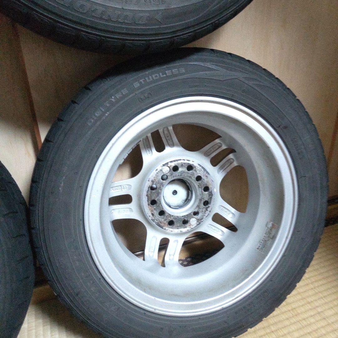 アルミホイール付きスタッドレスタイヤ 155×65R13