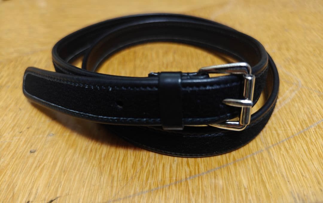 JIL SANDER ジル サンダー メンズ ベルト 革 フェルト 美品