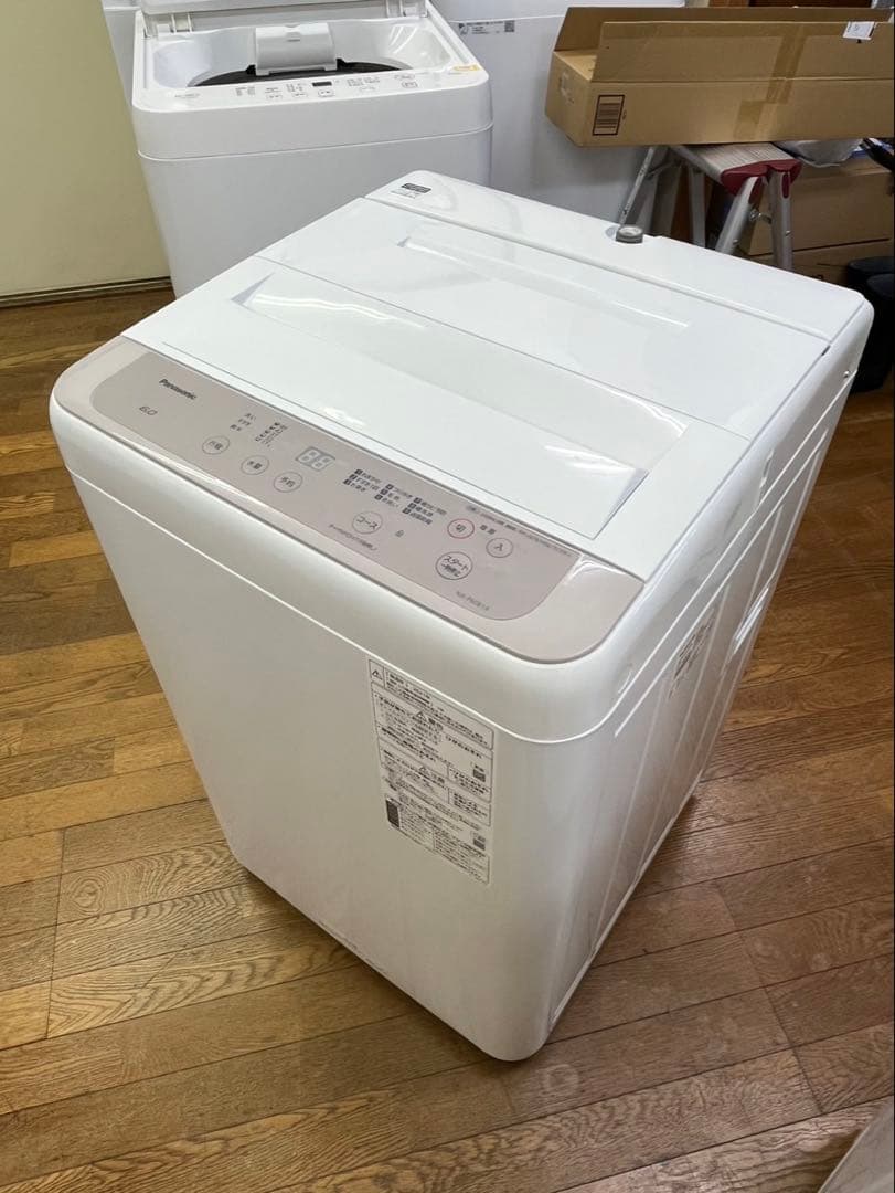 6.0kg Panasonic 2021年 NA-F60B14 縦型洗濯機