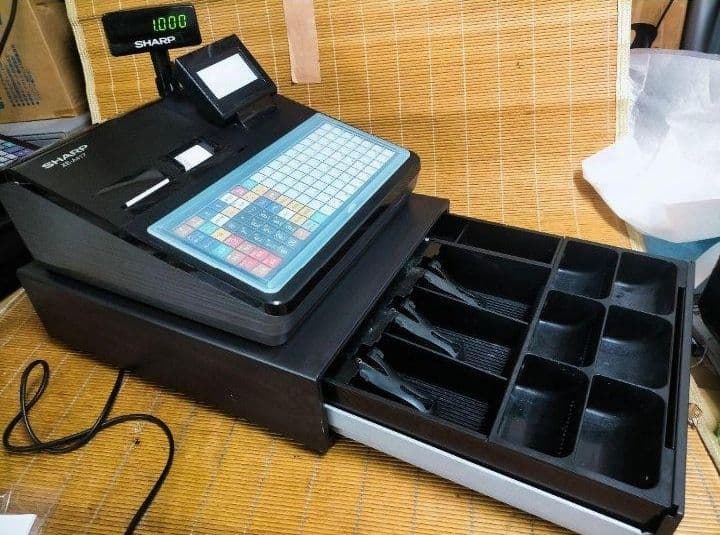 シャープレジスター　XE-A417　PC連携売上管理　最上位機種　002933