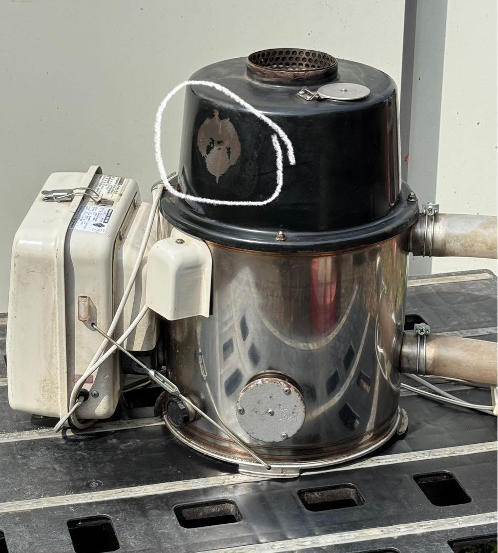 とし様購入品長府灯油バーナー、風呂ボイラー