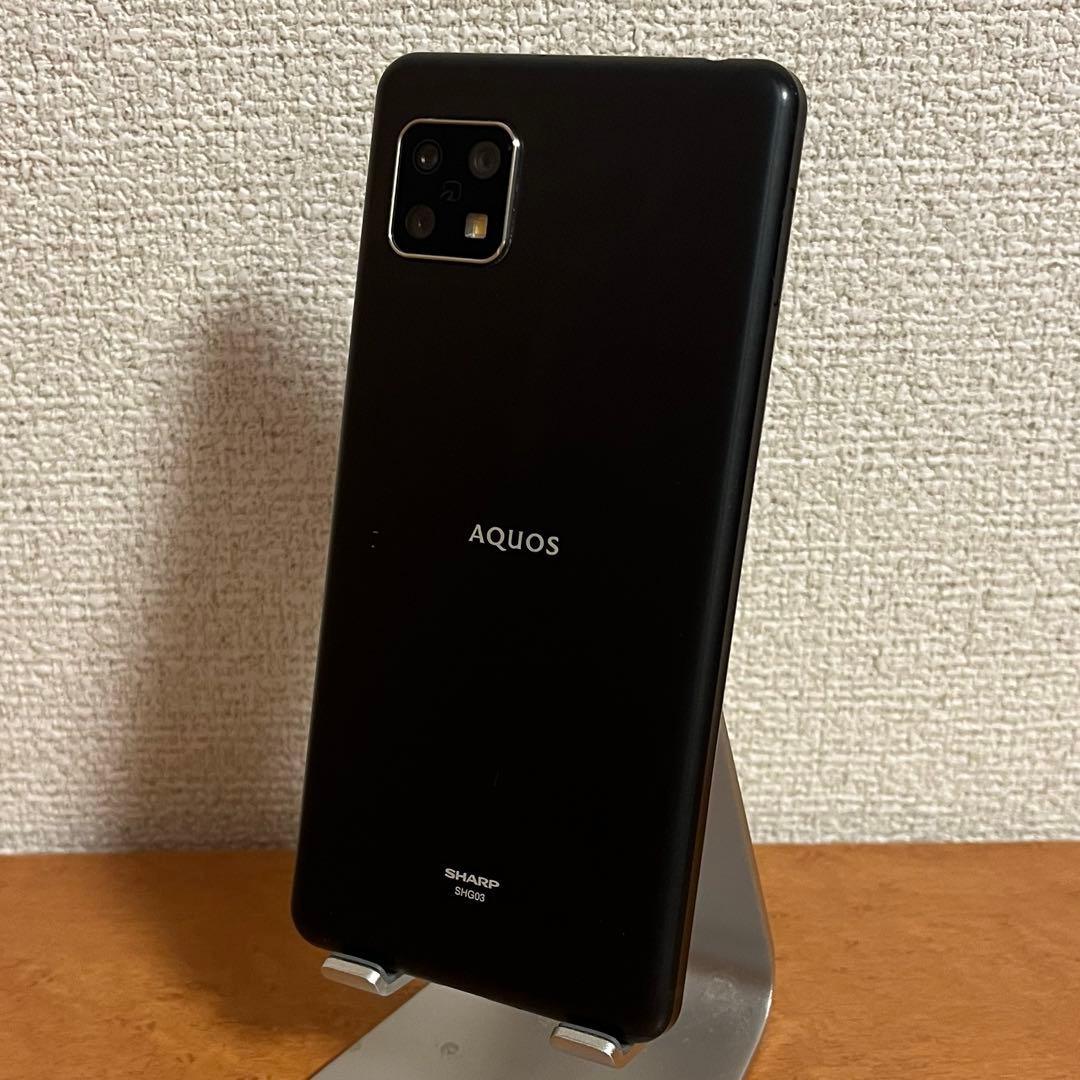 AQUOS sense5G ブラック 本体