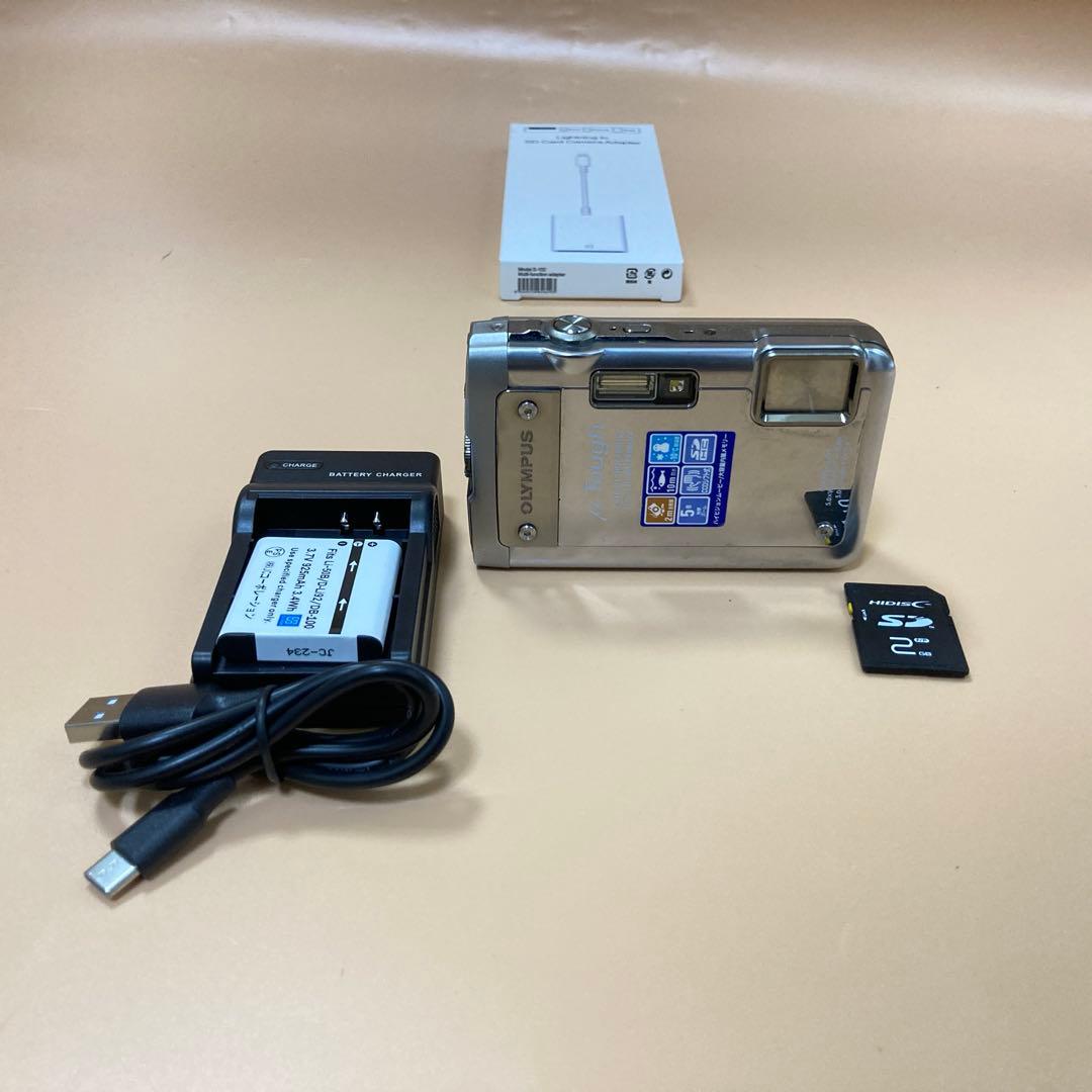 ◆スマホ転送OK◆ OLYMPUS μTough-8010 防水デジタルカメラ