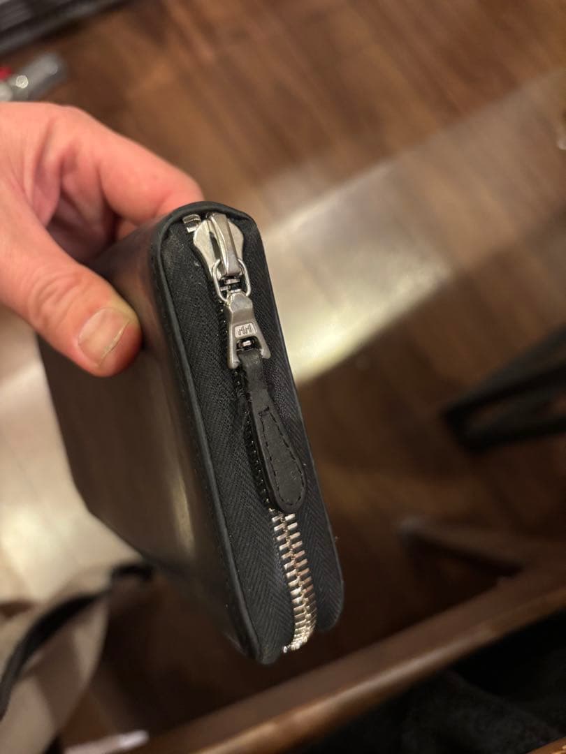 SETTLER ブラックレザー 長財布