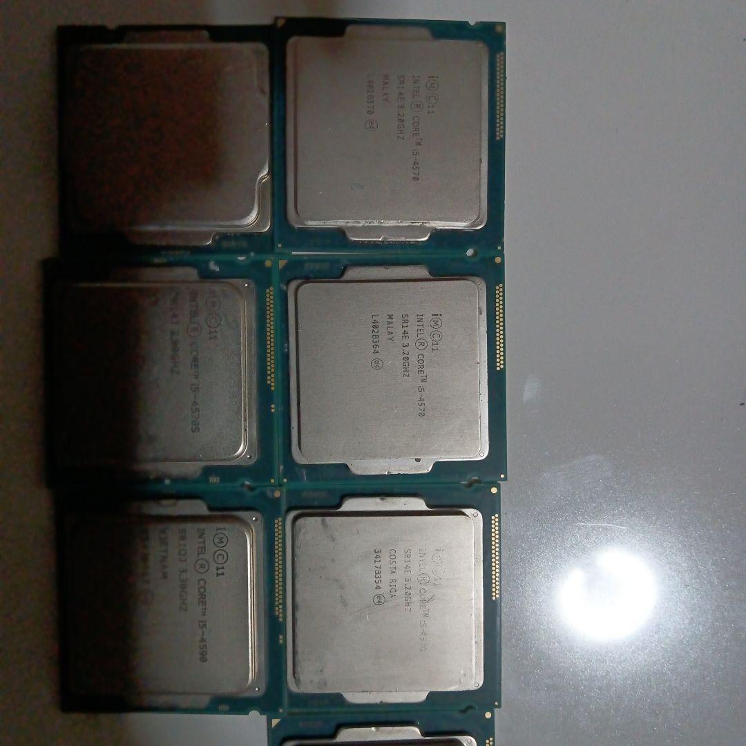 Intel i5-4570 7個 10505 4570S 4590　ジャンク