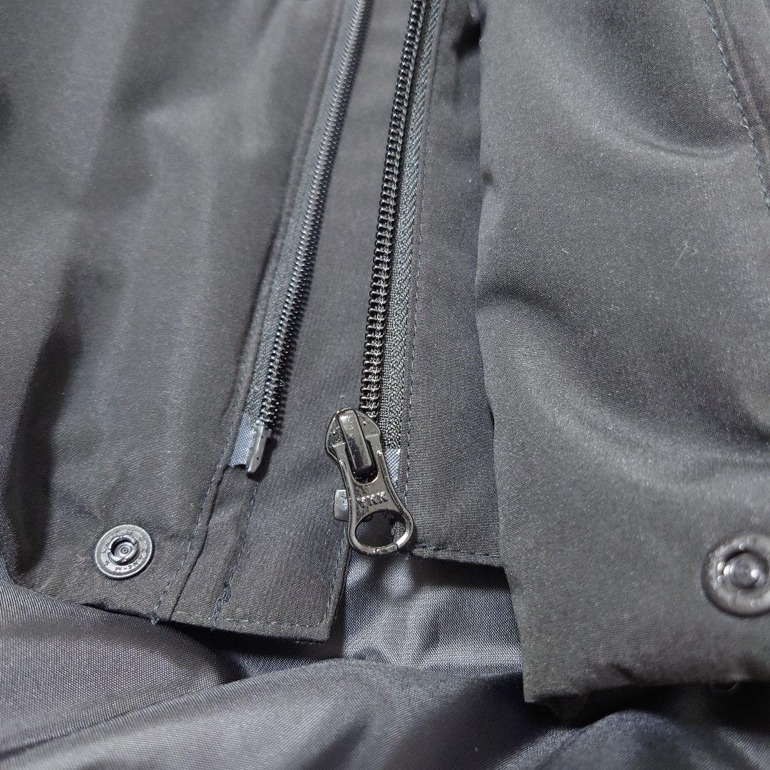 【新品】無印良品 フードジャケットジャンパー XL ブラック メンズ　洗える中綿