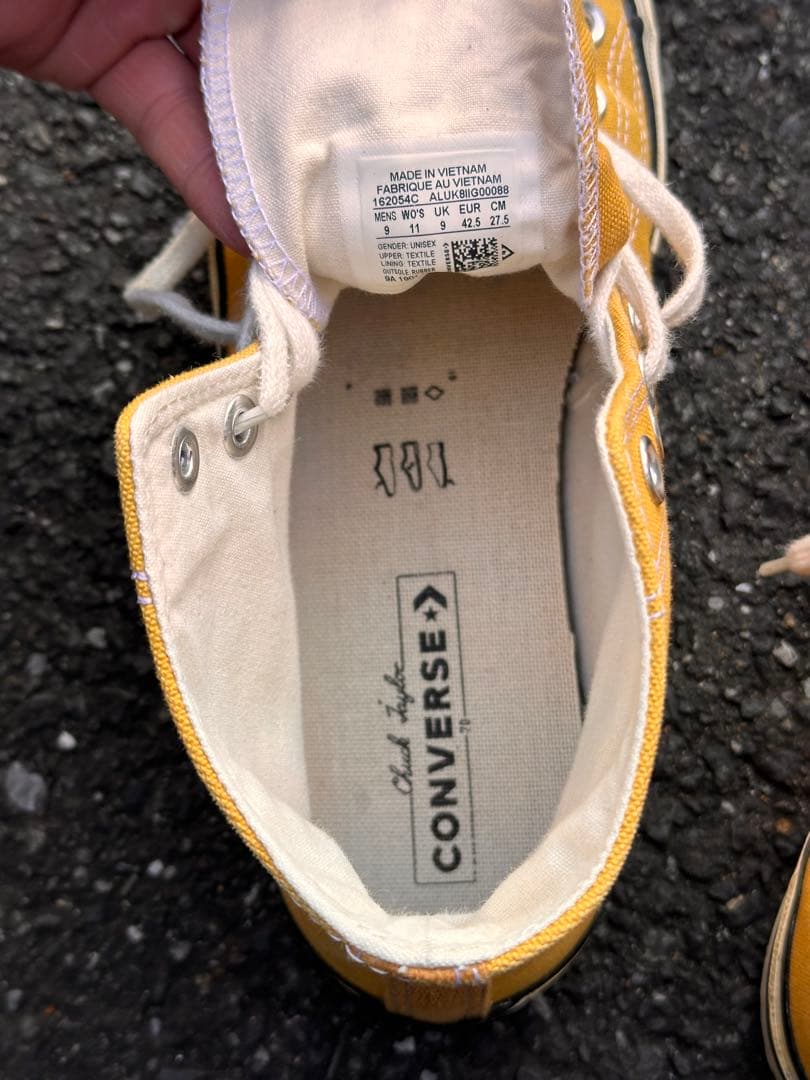 値下げ！ CONVERSE ct70 サンフラワー ハイカット