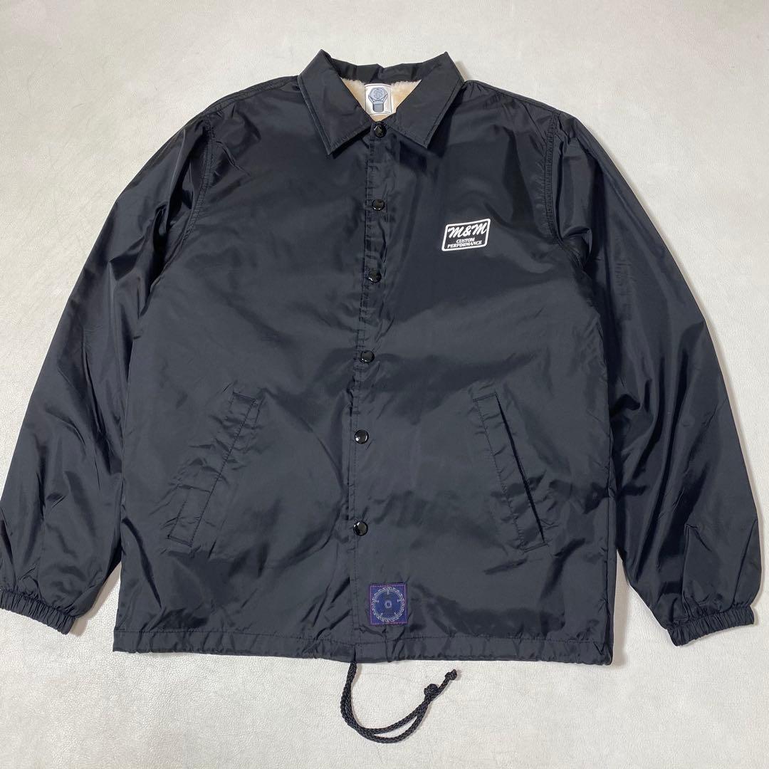 美品 M&M キムタク着用 PRINT WINDBREAKER コーチジャケット