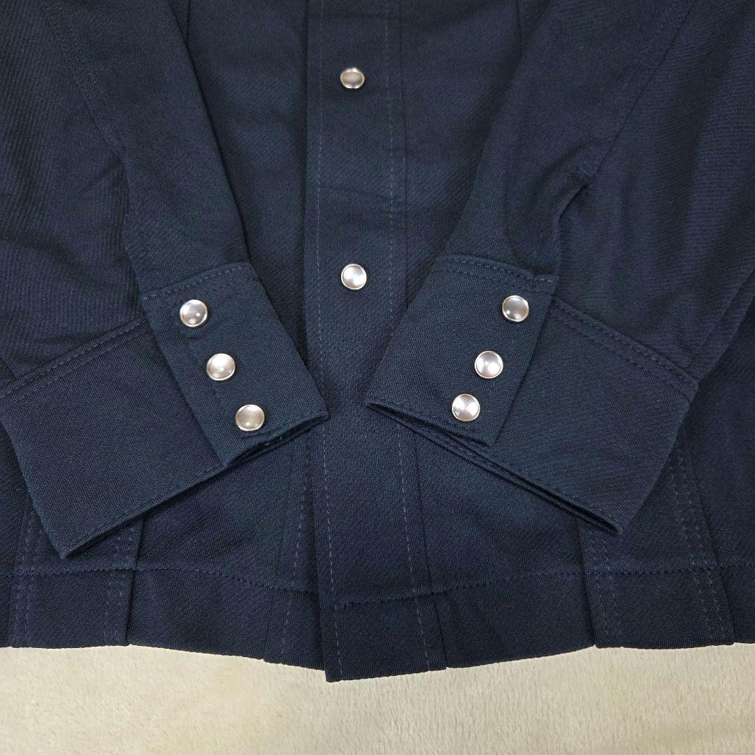 Lee USA製 70s ウエスタン シャツ ネイビー M 希少