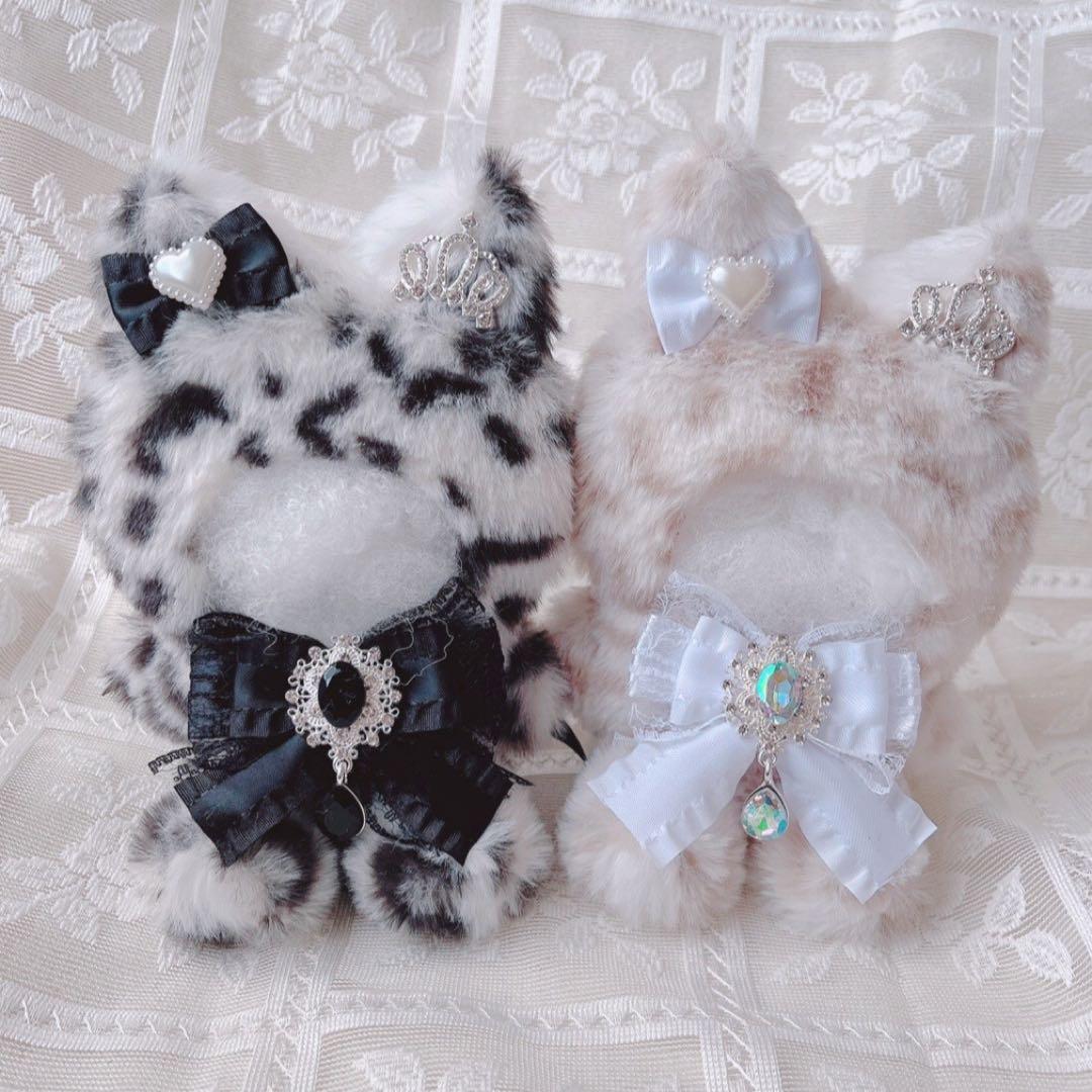 b59 ぬい服 12cm ちびぐるみ 着ぐるみ おすわり 悪魔の狼 セット