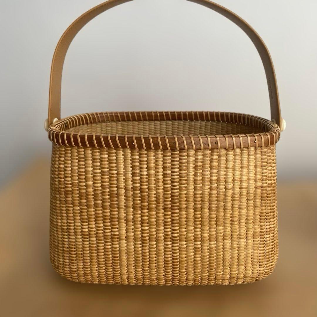 ハンドメイドのナンタケットバスケット