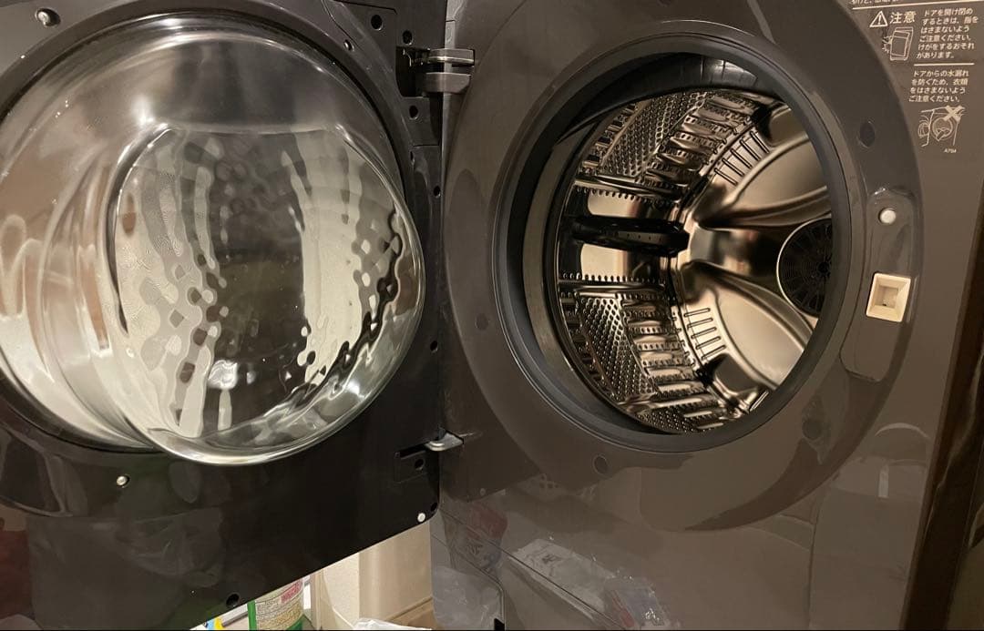SHARP ドラム式洗濯機 乾燥機能付き　ES-X12C-TL 2025年製