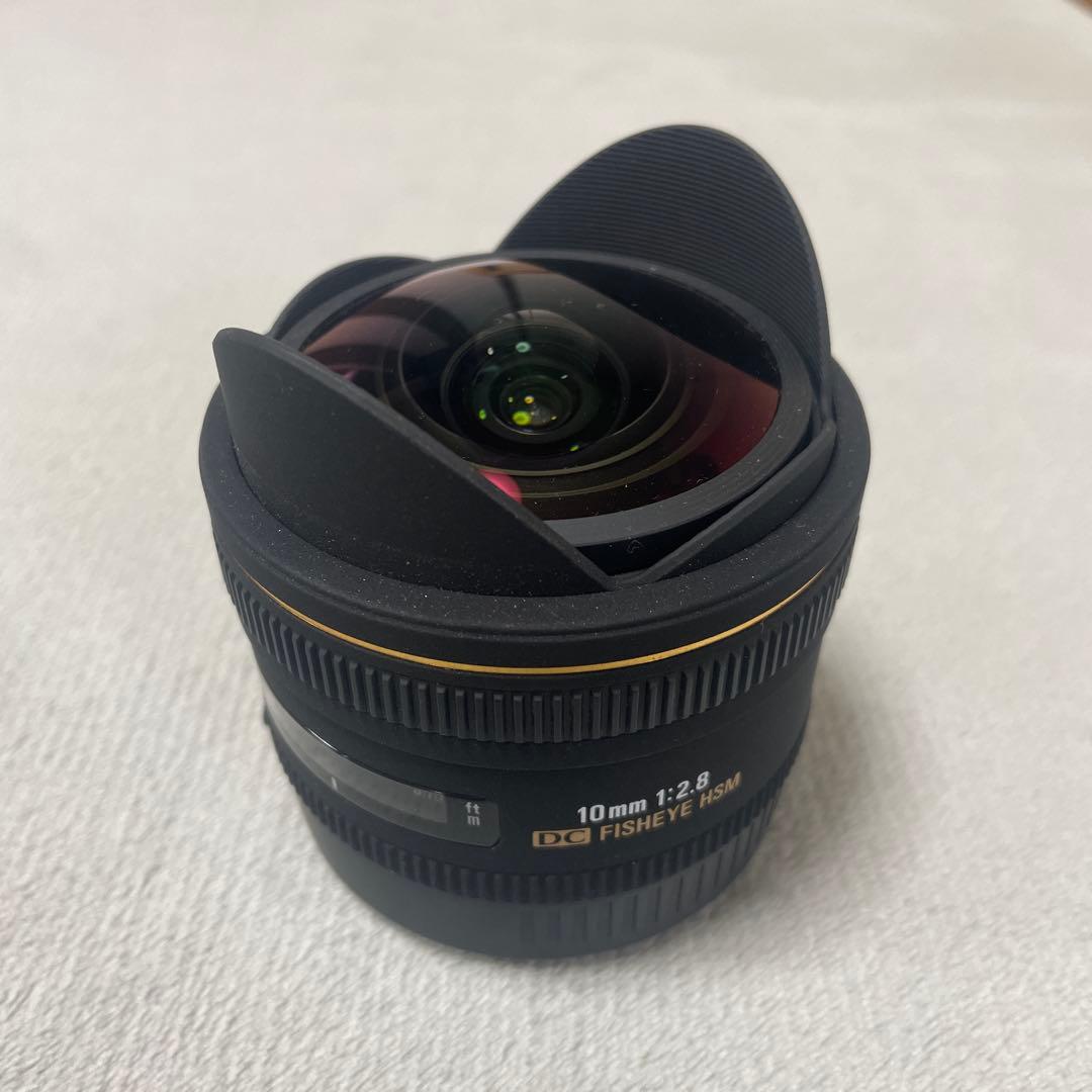 SIGMA 10mm F2.8 DC FISHEYE HSMニコン用