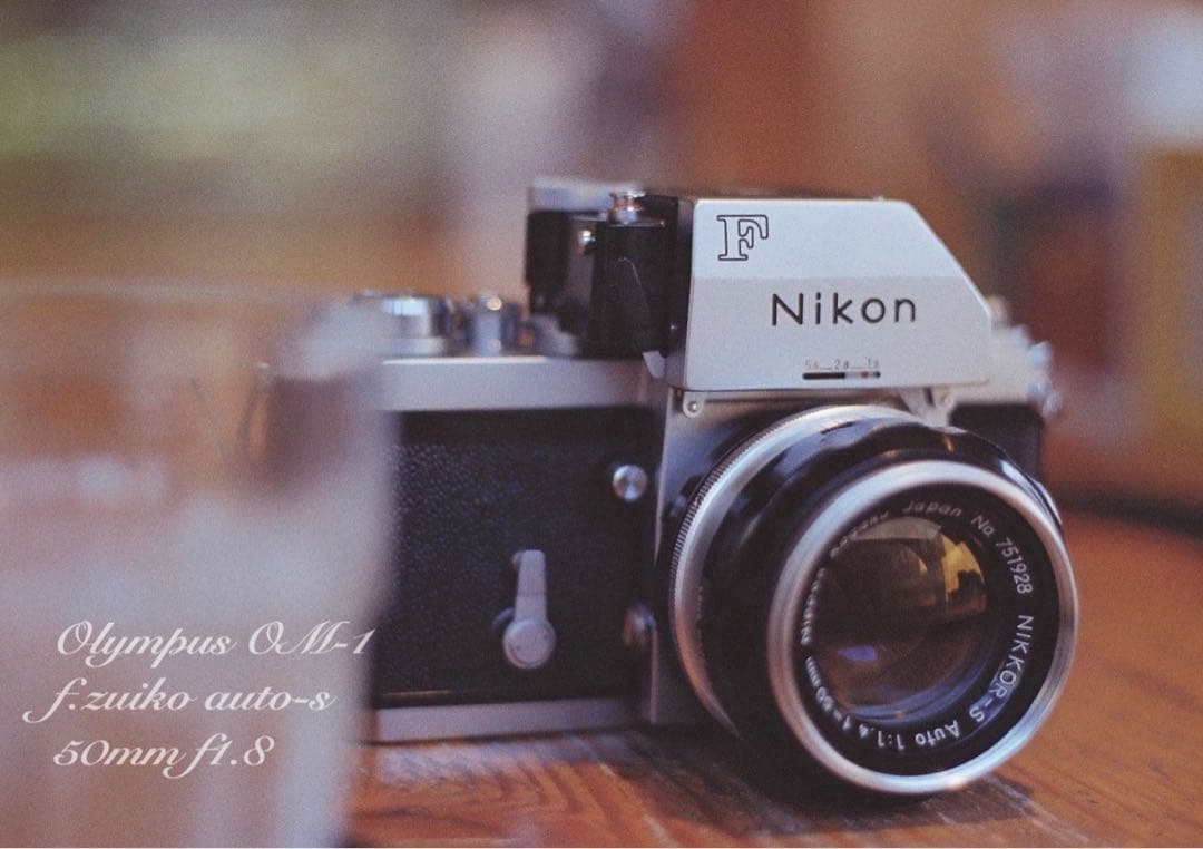 ★完動品＊美品＊初期保証★OM-1 &レンズf1.8★リザード本革外装★作例多数