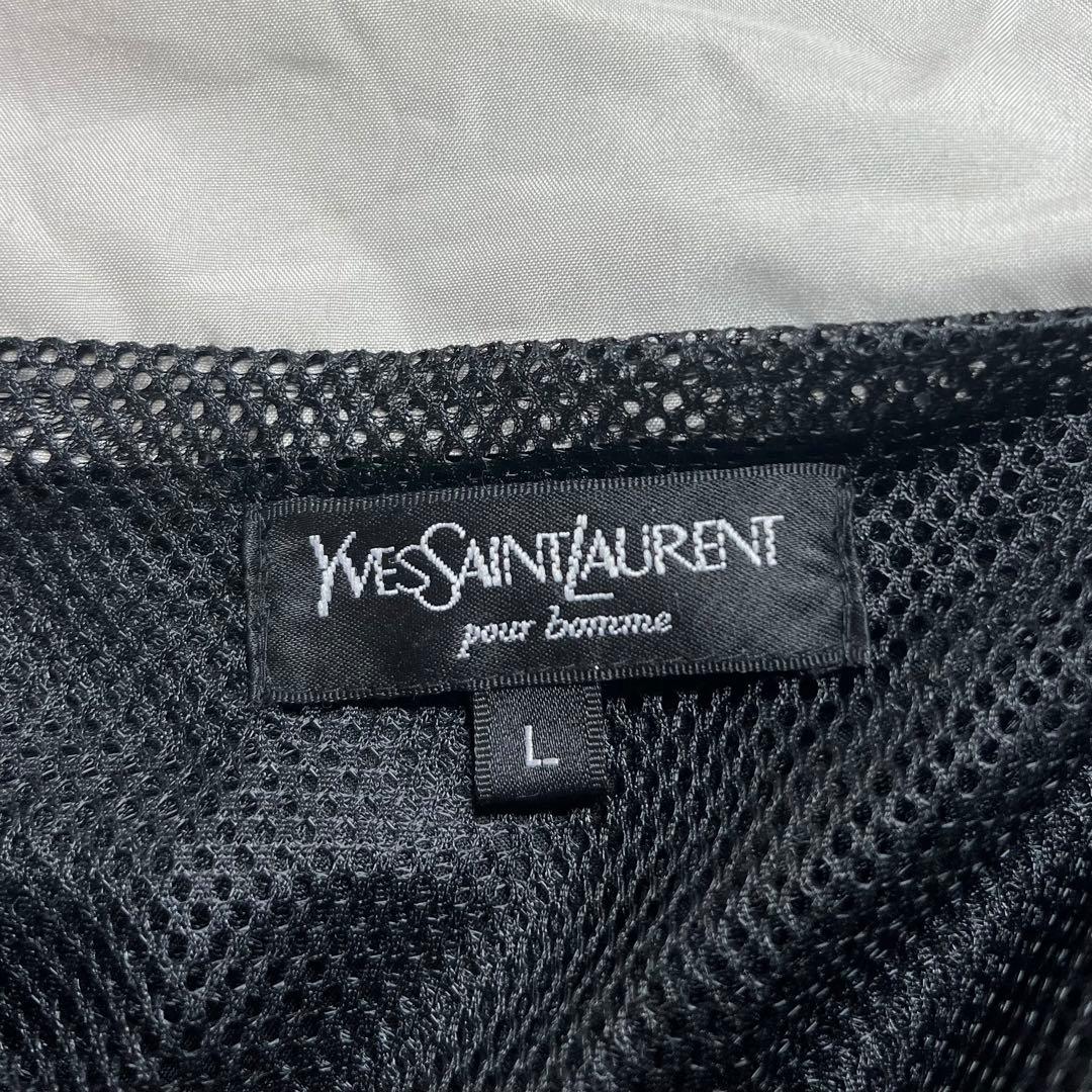 Yves Saint Laurent 黒 ナイロンジャケット 未使用タグ付き