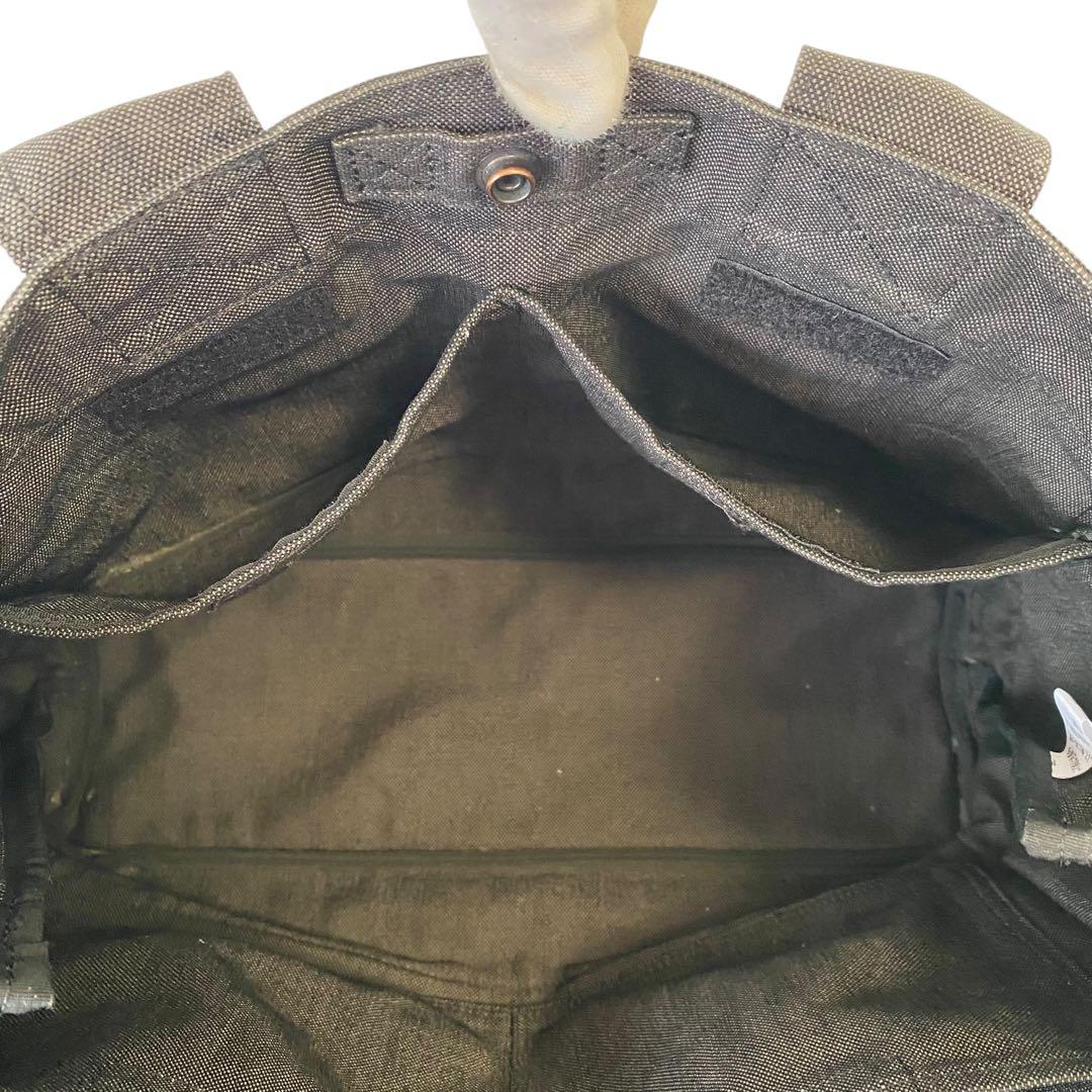 極美品　ポーター　スモーキー　大容量　A4可　トートバッグ　肩がけ