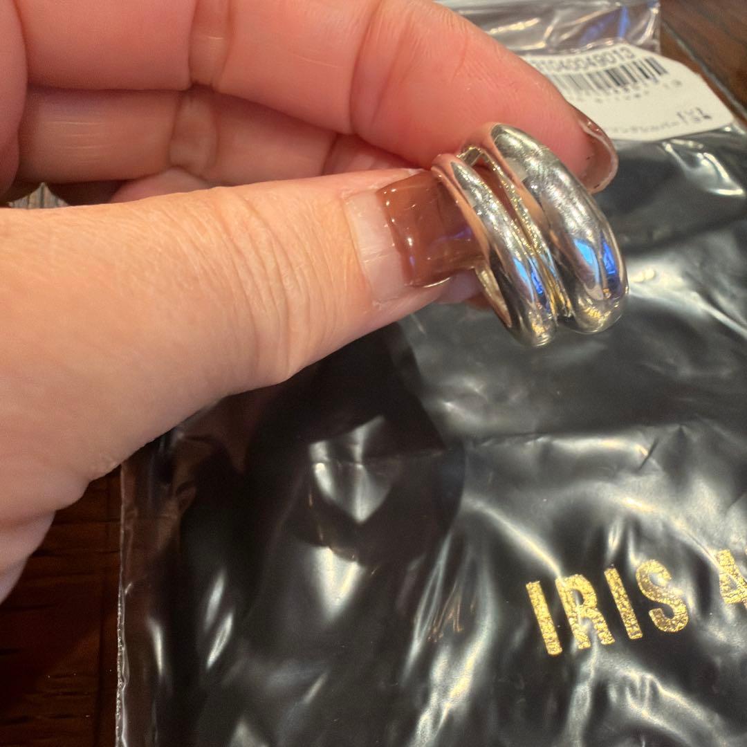 IRIS 47 plump シルバーリング　13号