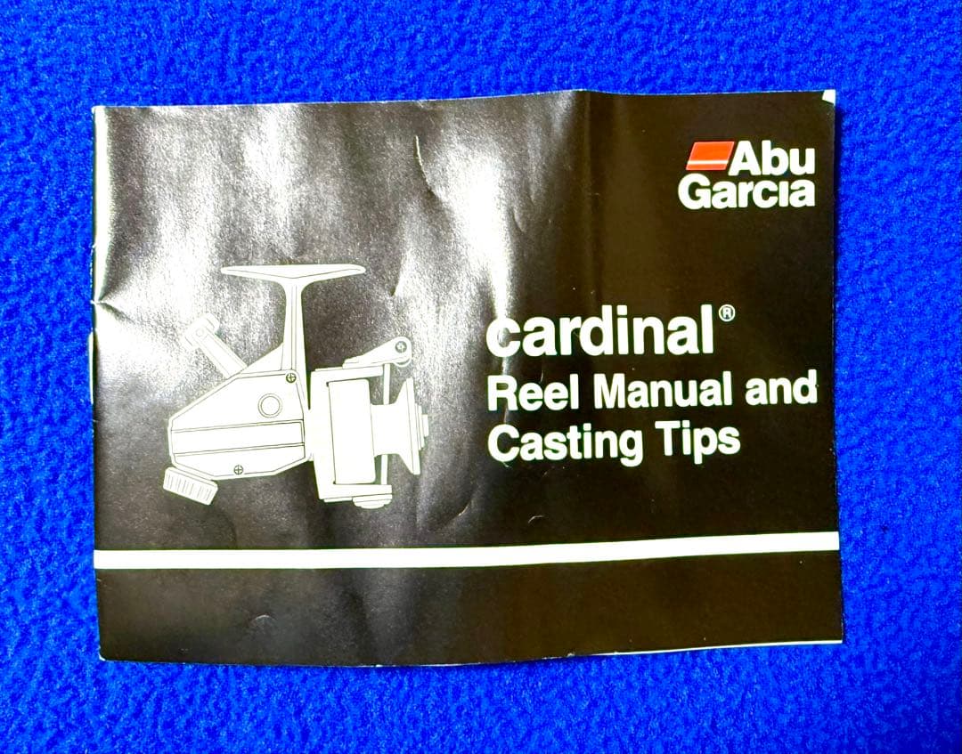 Abu Garcia cardinal C4 スピニングリール 説明書あり