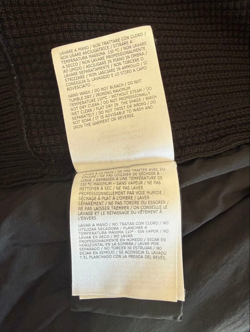 MONCLER モンクレール　ニットダウンジャケット