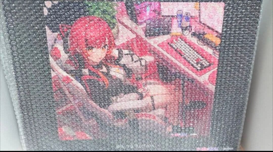 ぶいすぽ　猫汰つな　ガラスマウスパッド　新品未開封