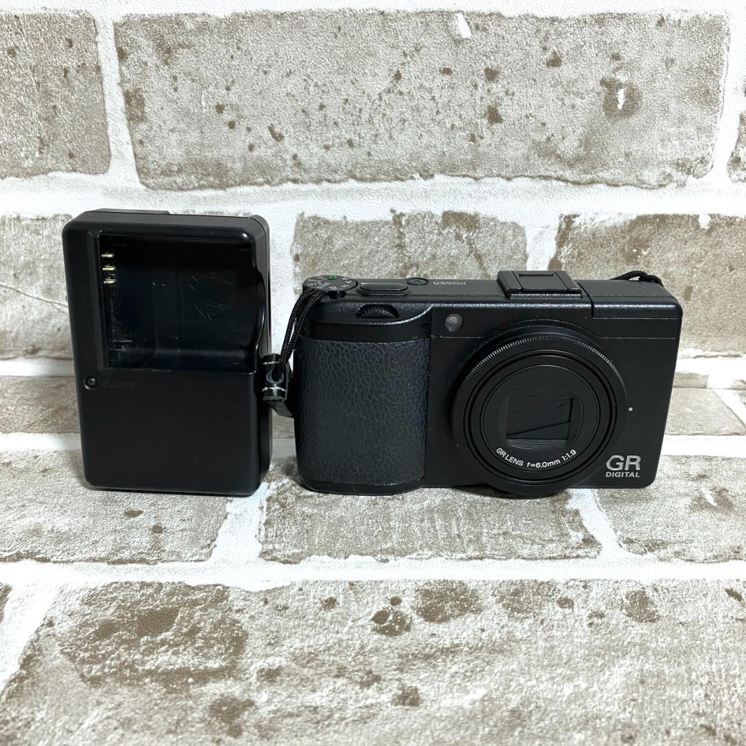 【24時間以内/匿名配送】中古 リコー デジタル3 デジタルカメラ ブラック