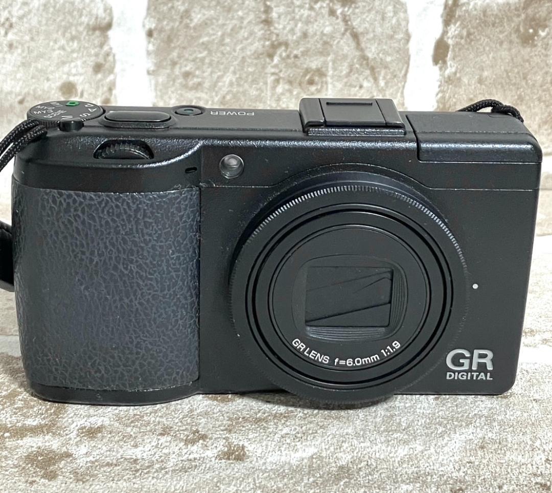 【24時間以内/匿名配送】中古 リコー デジタル3 デジタルカメラ ブラック