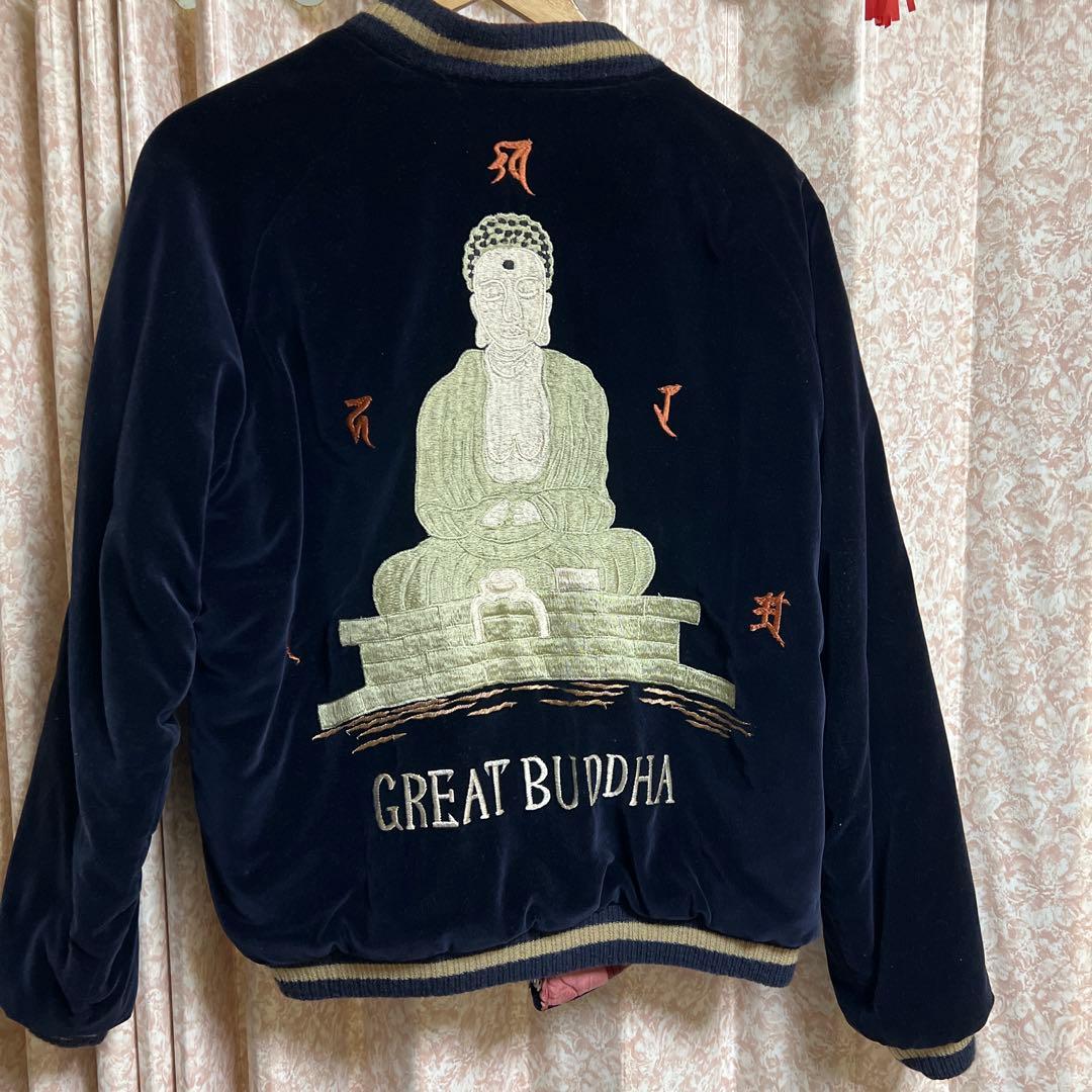 東洋エンタープライズ　スカジャン　大仏　地図　40周年モデル　港商　大