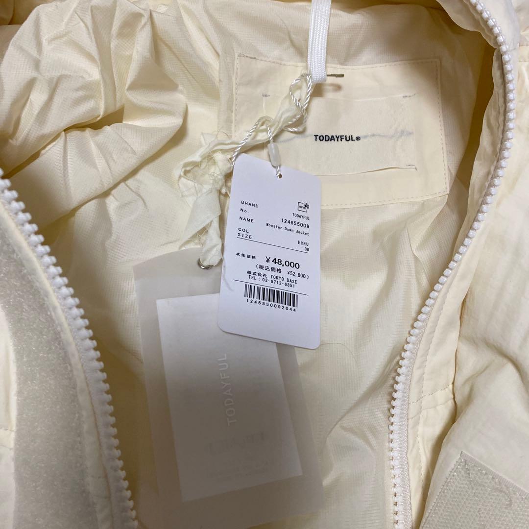 【新品タグ付】TODAYFUL Monster Down Jacket 限定