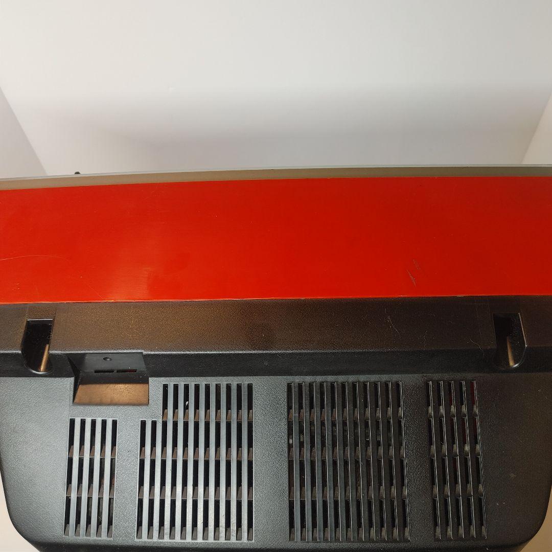 SHARP Longrun ブラウン管テレビ 赤