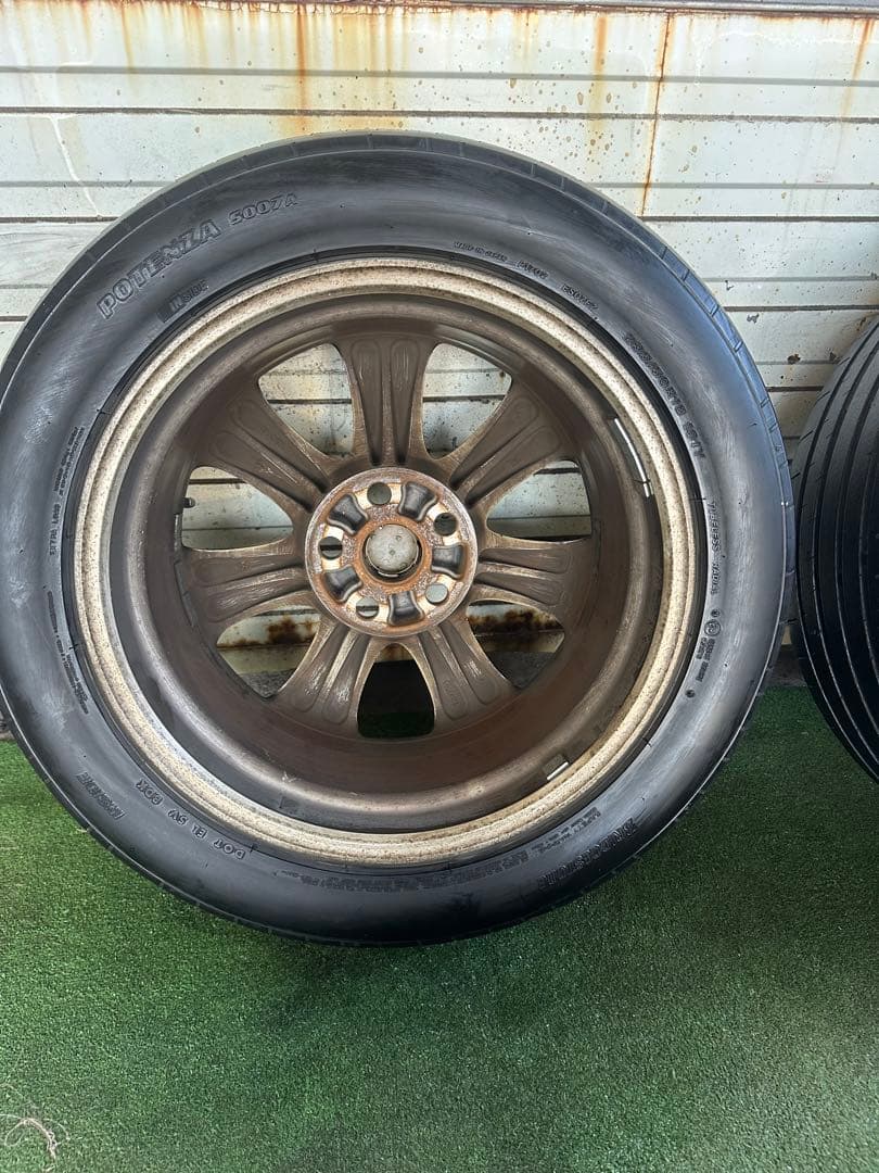 レクサス LS600h LS460 純正18インチホイールセット