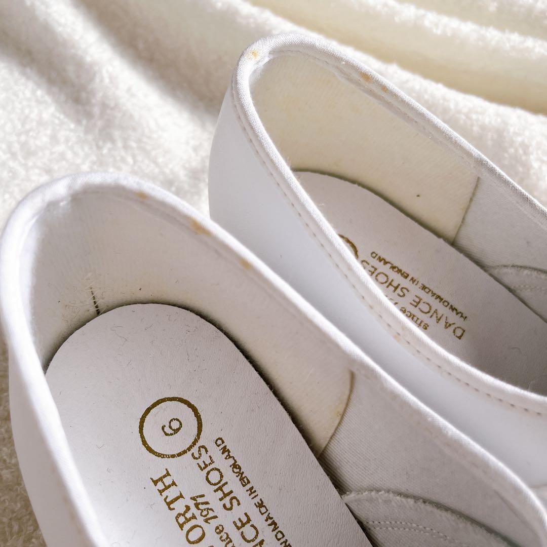 CATWORTH フラット ローファー レースアップ 白 カットワース 24