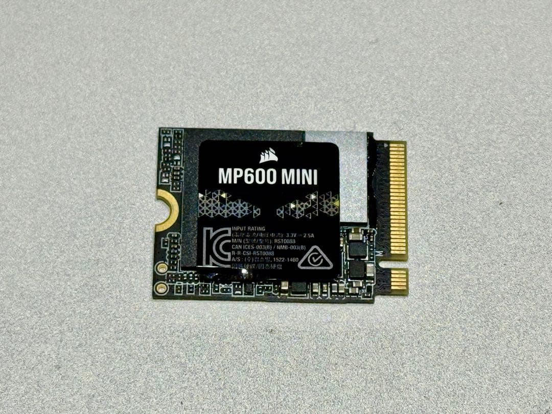 コルセア MP600 MINI 1TB SSD M.2 2230 中古