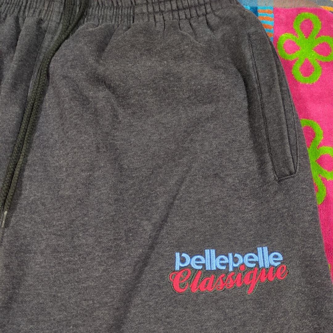 pellepelle 赤 グレー セットアップ2XL