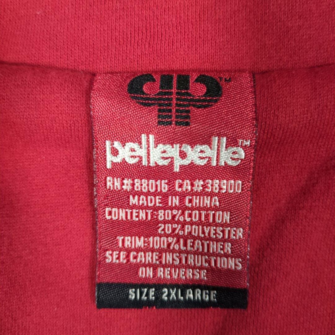 pellepelle 赤 グレー セットアップ2XL
