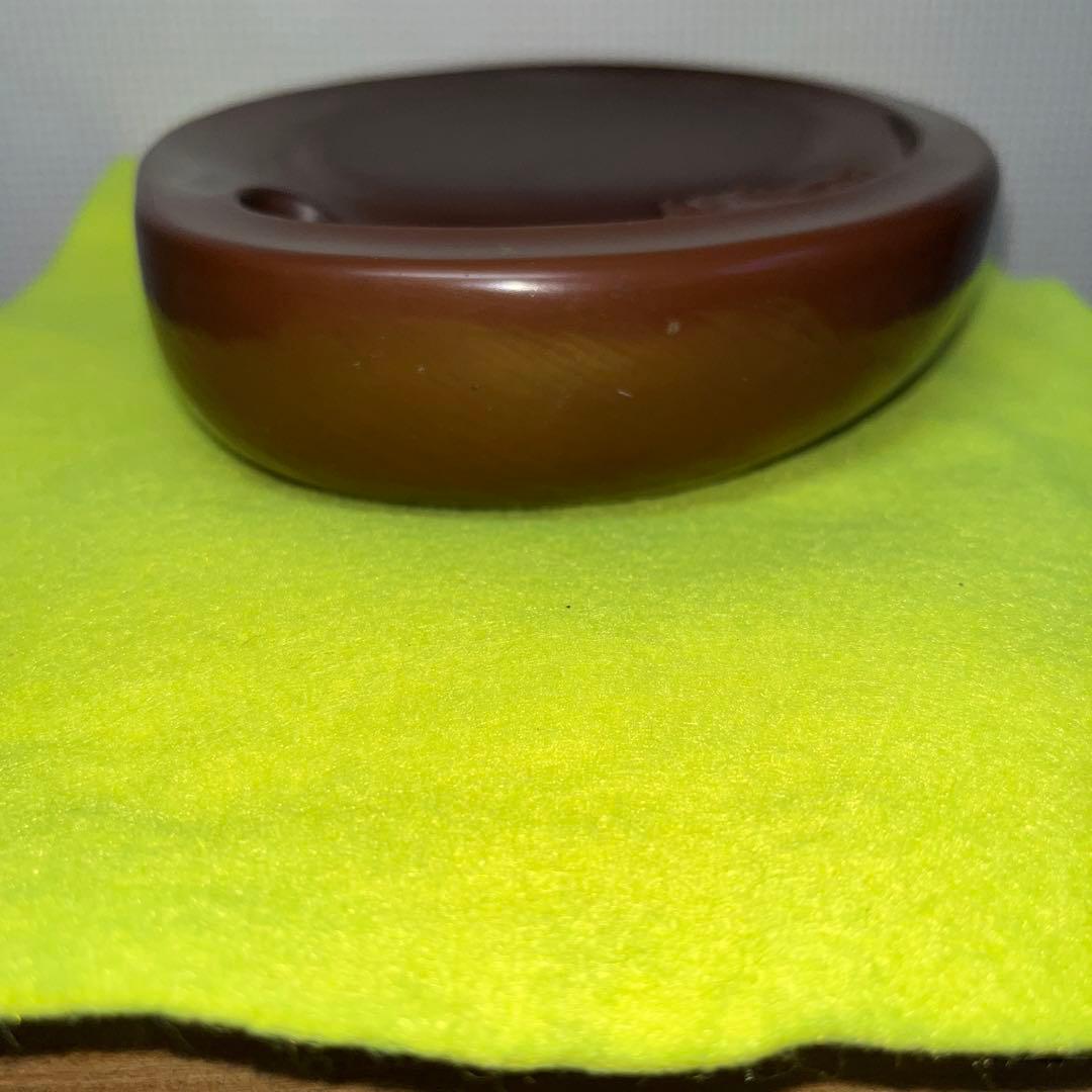 ⭕️紅渓石硯　硯　蟹彫刻　鮑型硯特別製作品美品　崎川羊堂　20cm超　1.7kg超