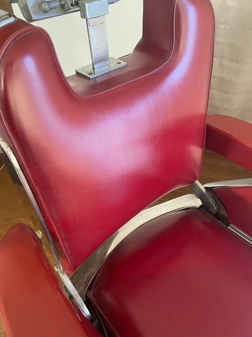 タカラベルモント 理容椅子 barber 昭和レトロ　床屋 美容室 純喫茶 銭湯