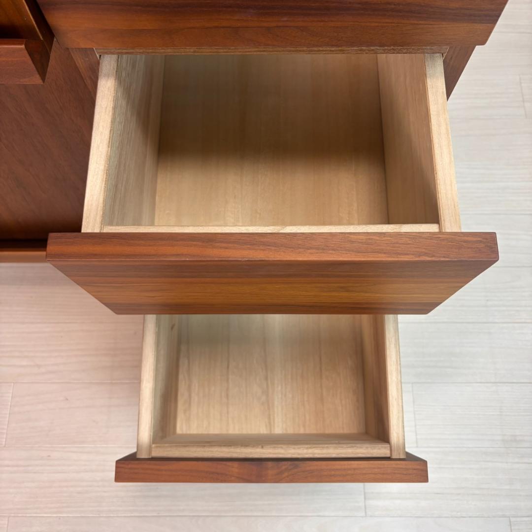 美品 高野木工 LECCE 105マガジンレコードラック ウォルナット