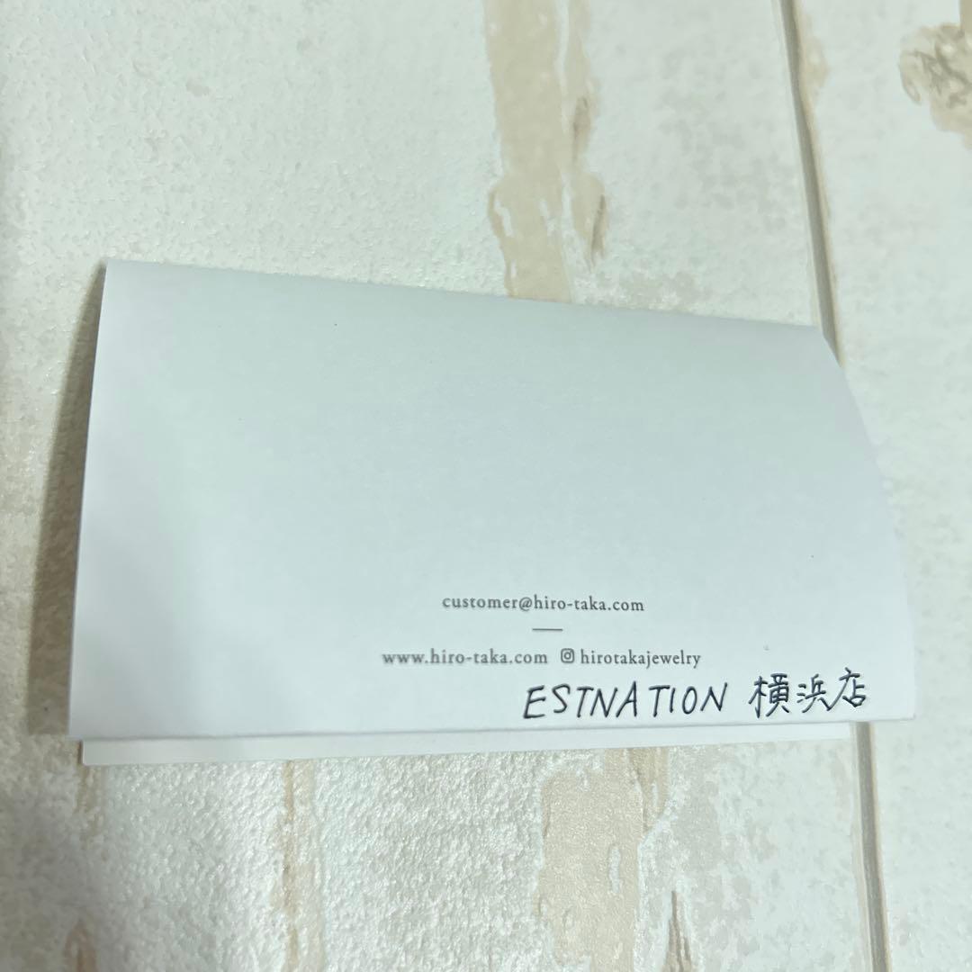 AMU☆hirotakaヒロタカ☆別注☆片耳用☆トライアングル☆ピアス