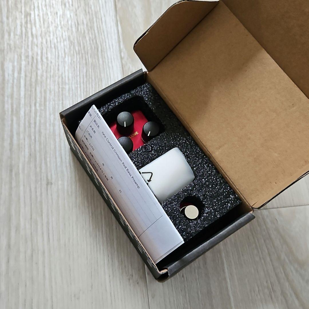 【未使用】One Control CRIMSON RED BASS PREAMP
