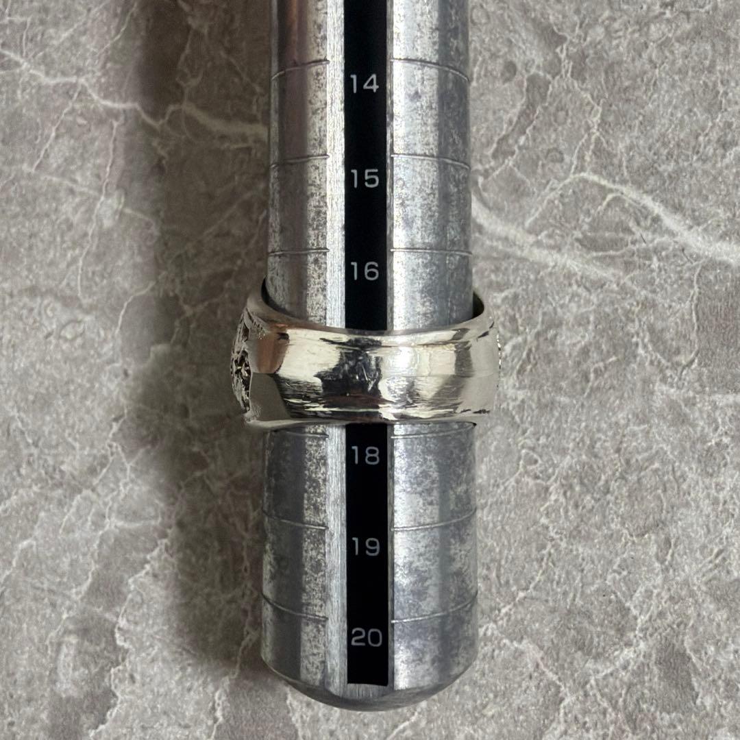 【希少】ヴィンテージ カレッジリング 第101空挺師団 17号 シルバー925