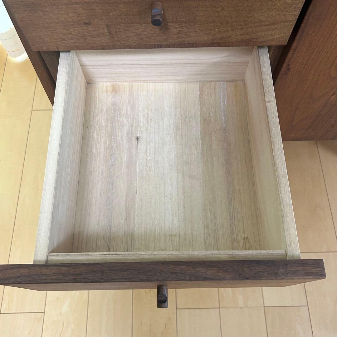 天然木 マルヨシ民芸家具 DEEP 片開きシェルフキャビネット 壁面収納①