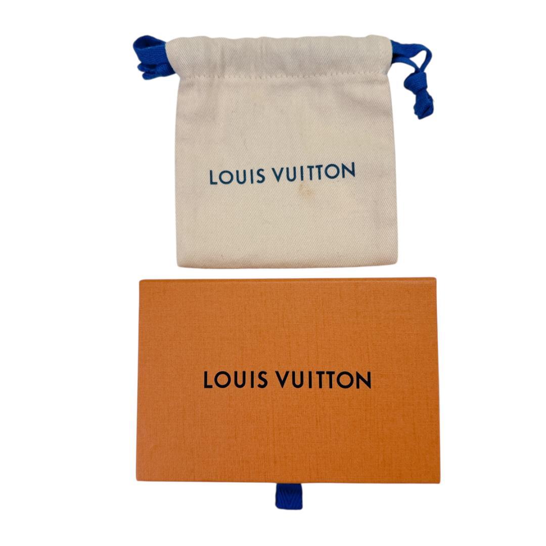 LOUIS VUITTON ネックレス ペンダント ダミエ ステープル 現行