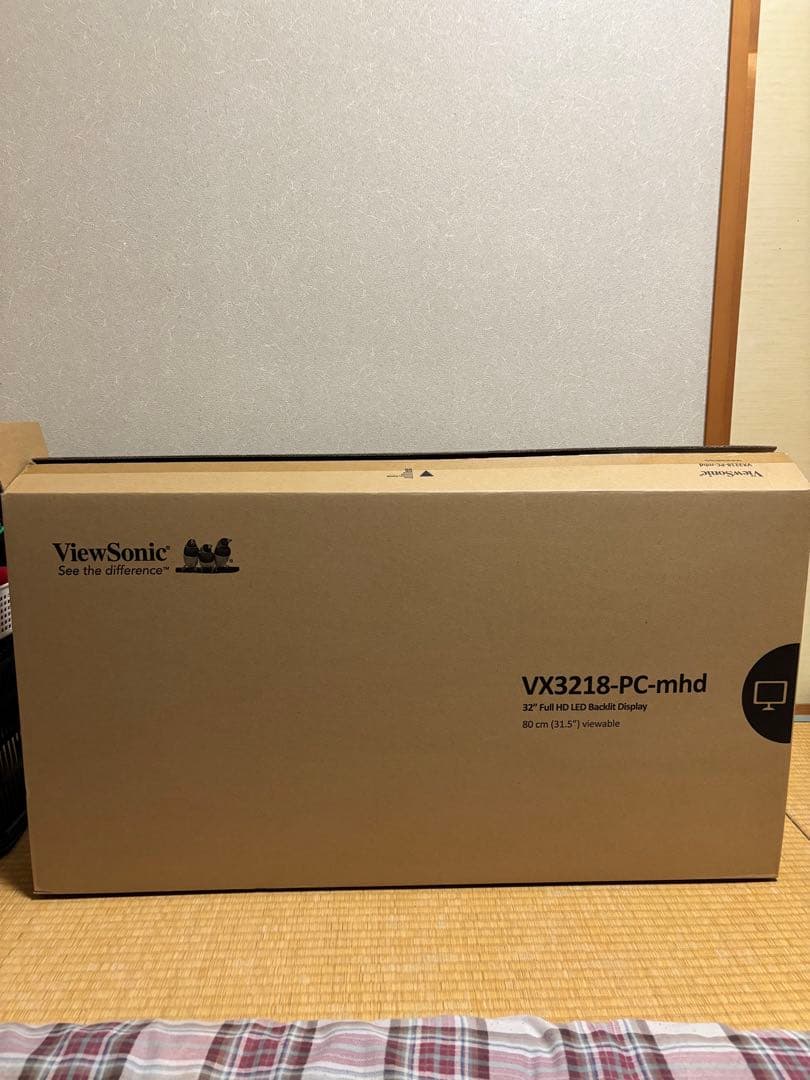 ViewSonic 31.5湾曲モニター 本体 VX3218 165Hz